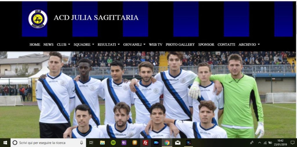JULIA SAGITTARIA ON LINE, IN DUE MESI, OLTRE 23.000 VISUALIZZAZIONI.