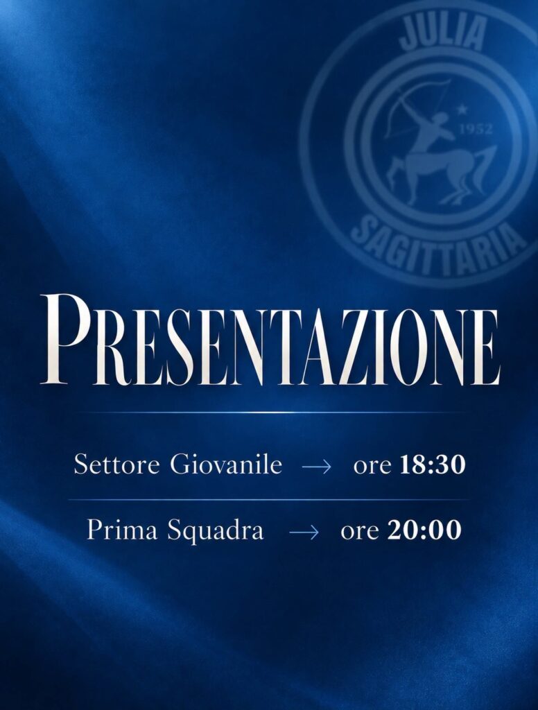 LA JULIA SAGITTARIA SI PRESENTA ALLA CITTADINANZA
