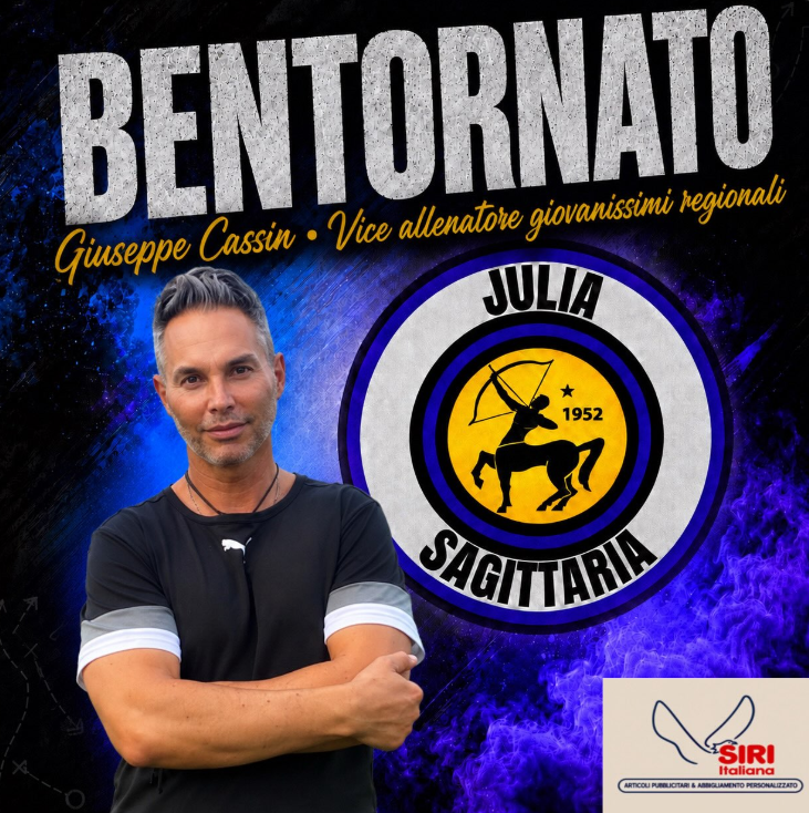 GIOVANILI – CASSIN VICE ALLENATORE DEI GIOVANISSIMI REGIONALI.